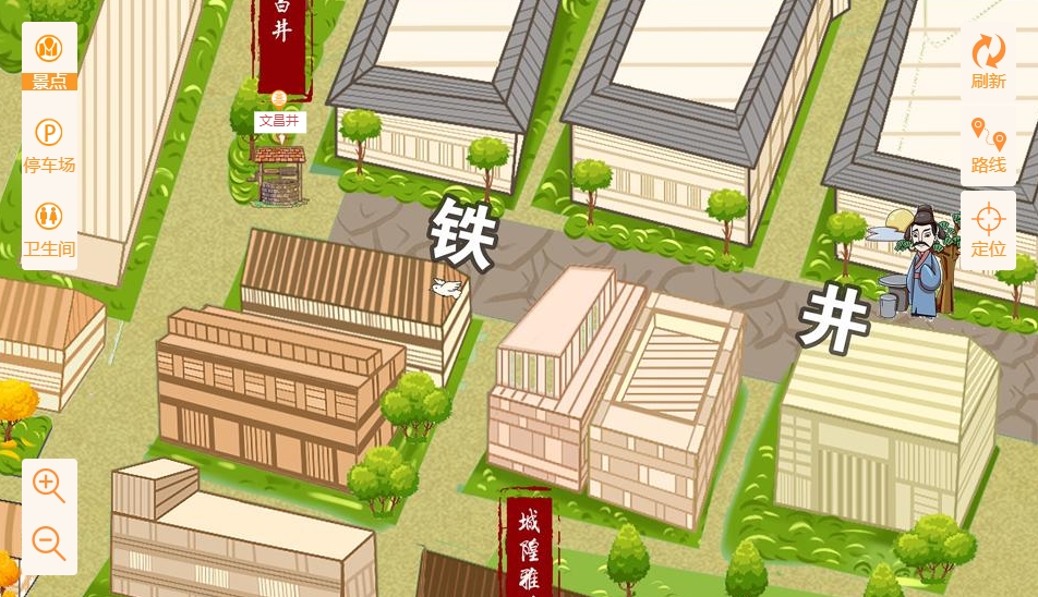 宁津智慧景区：手绘地图与语音导览的完美融合